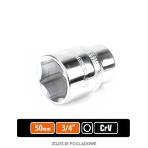 Klucz nasadowy 3/4" sześciokątny 50 mm / TEGER [T-W-KNS515]