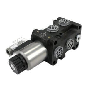 Dzielnik. zawór. elektrozawór kierunkowy elektromagnetyczny kontroli (DVS6/50 L/MIN) 12V DC 6/2 G3/8 50L VOIMA [V-DVS-50L-3/8]