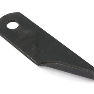 Nóż obrotowy rozdrabniacz słomy sieczkarnia podgięty 173x50x4.5mm otwór 18 zastosowanie 87031976 New Holland WARYŃSKI ( sprzedawane po 25 ) [WRR173X50X4.5P]