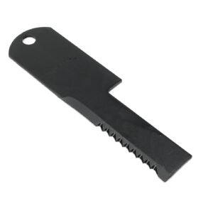 Nóż stały rozdrabniacz słomy sieczkarnia uzębiony 190x50x3mm otwór 12 zastosowanie Z55611 WARYŃSKI ( sprzedawane po 25 ) [WRS190X50X3]