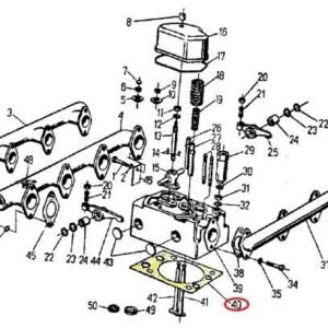 Uszczelka głowicy 46505130 C-360 ORYGINAŁ URSUS ( sprzedawane po 4 ) [46505120U]